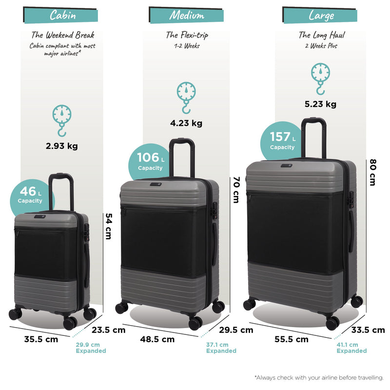 Attuned - 3pc Set (Charcoal)