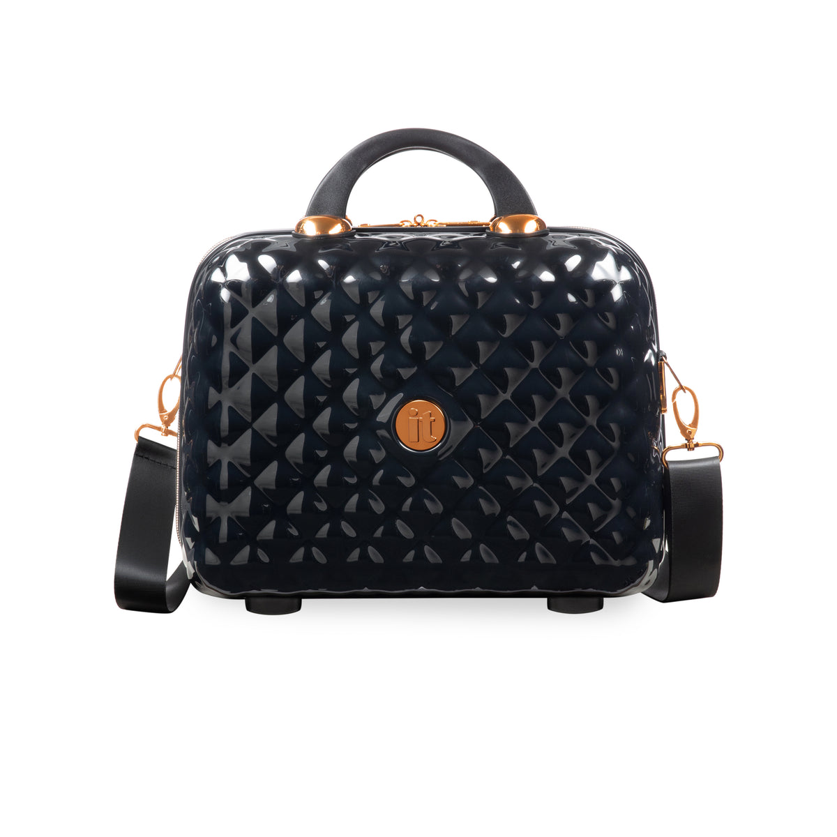 Glitzy Vanity Case in Black