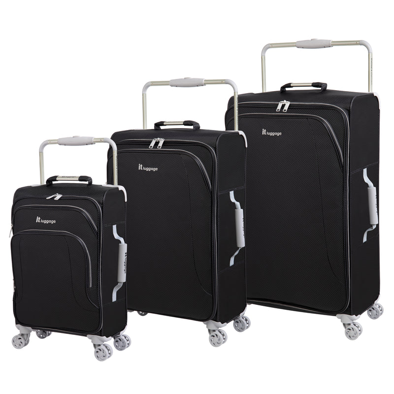 New York Wide Handle Design - 3pc Set (Black)