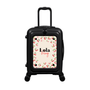 Modify - Suitcase with Personalised Panel (Cherries - Double Name)
