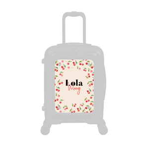 Modify - Personalised Panel (Cherries - Double Name)