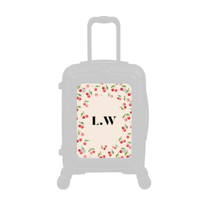 Modify - Personalised Panel (Cherries - Initials)