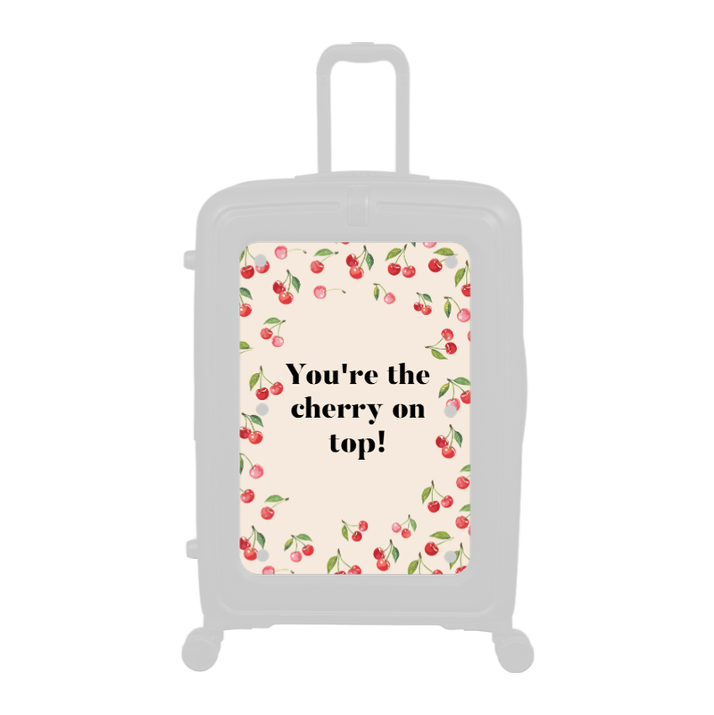 Modify - Personalised Panel (Cherries - Quote)