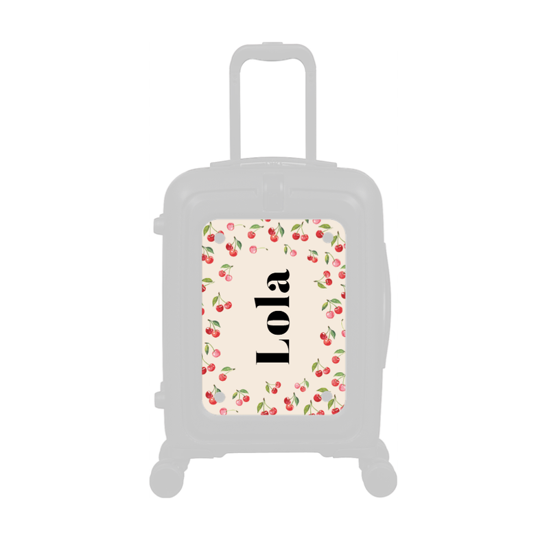 Modify - Personalised Panel (Cherries - Side Name)