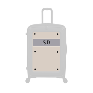 Modify - Personalised Panel (Colour Strip - Initials)