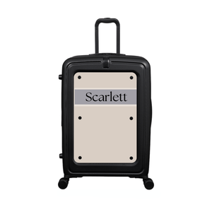 Modify - Suitcase with Personalised Panel (Colour Strip - Name)