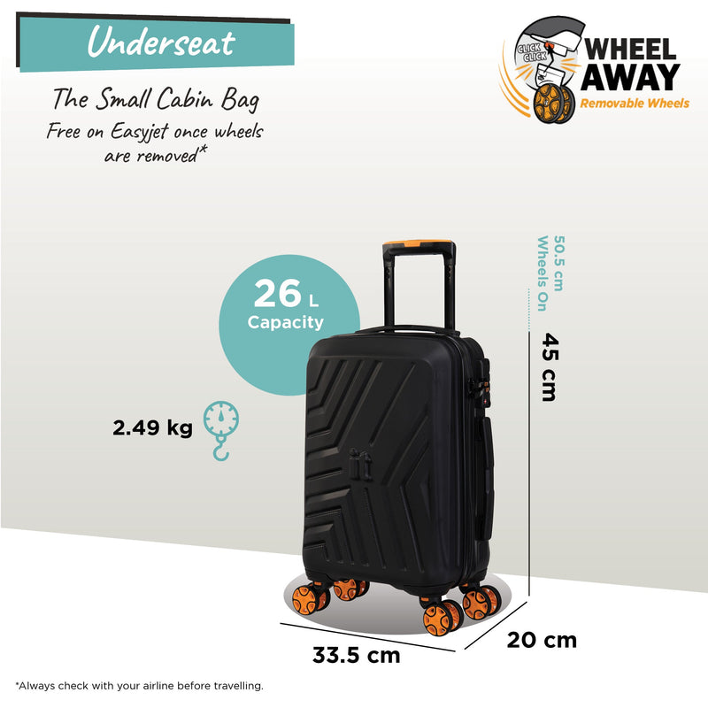 Convertible - Underseat (Black)