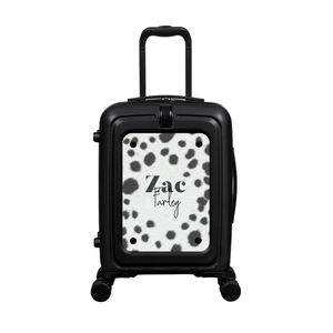 Modify - Suitcase with Personalised Panel (Dalmation - Double Name)