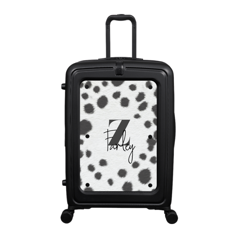 Modify - Suitcase with Personalised Panel (Dalmation - Letter & Name)