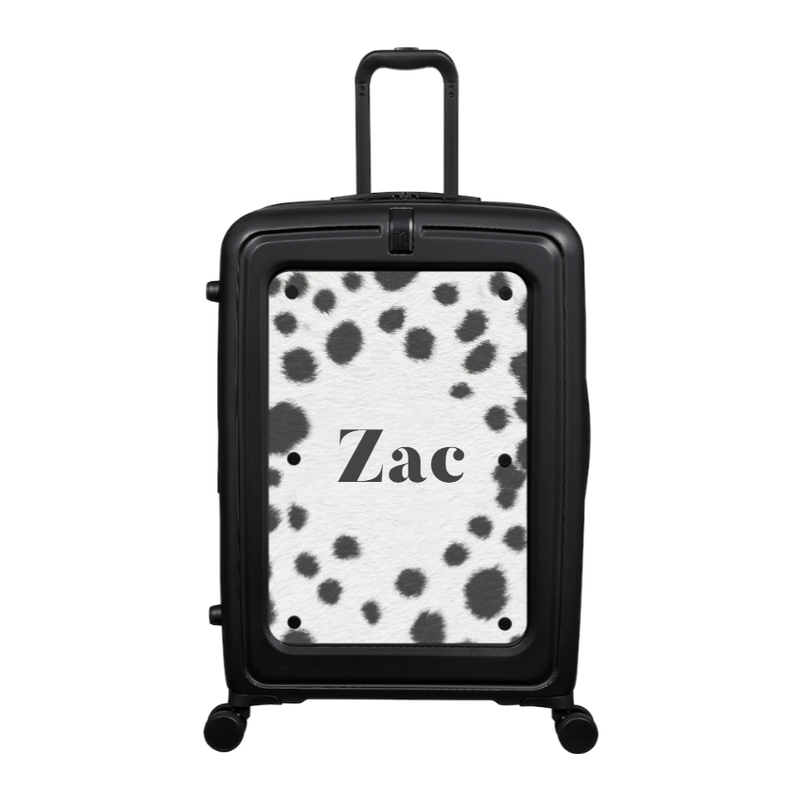 Modify - Suitcase with Personalised Panel (Dalmation - Name)