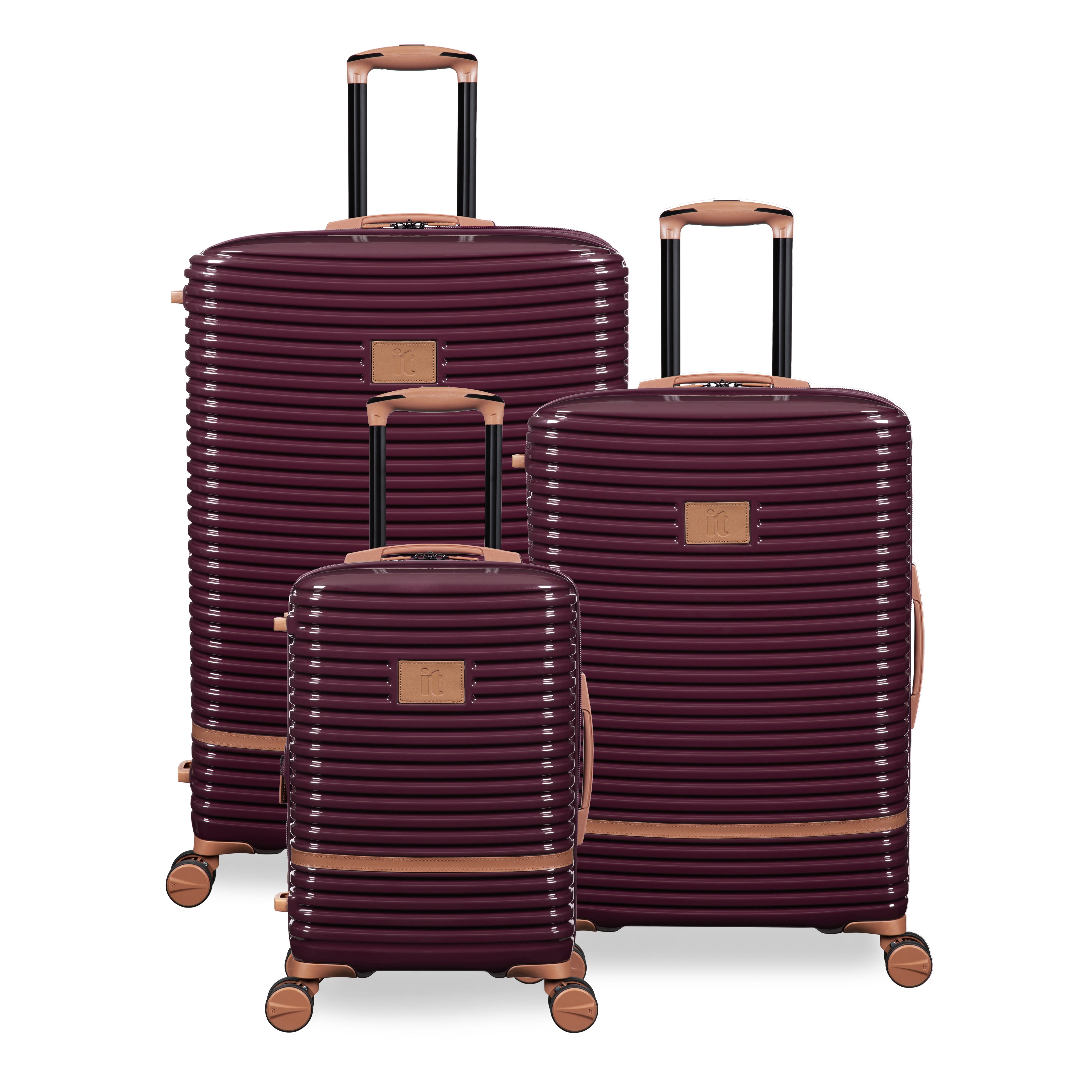 it Luggage | Replicating - 3pc Set in Dark Cherry