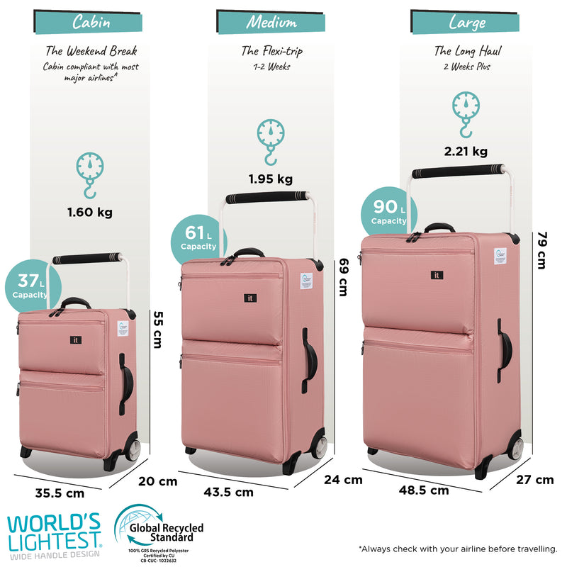 Popstar World's Lightest - 3pc Set (Cameo Blush)