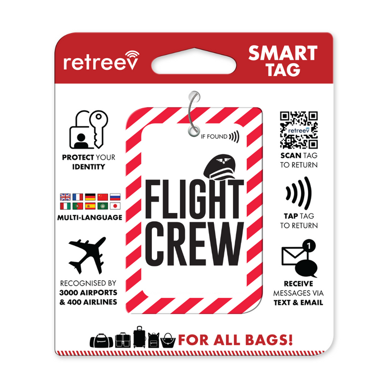 Retreev SMART Luggage Tag (Flight Crew)