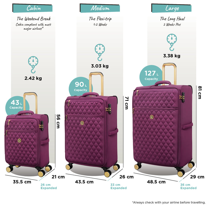 Glimmering - Large (Amaranth)