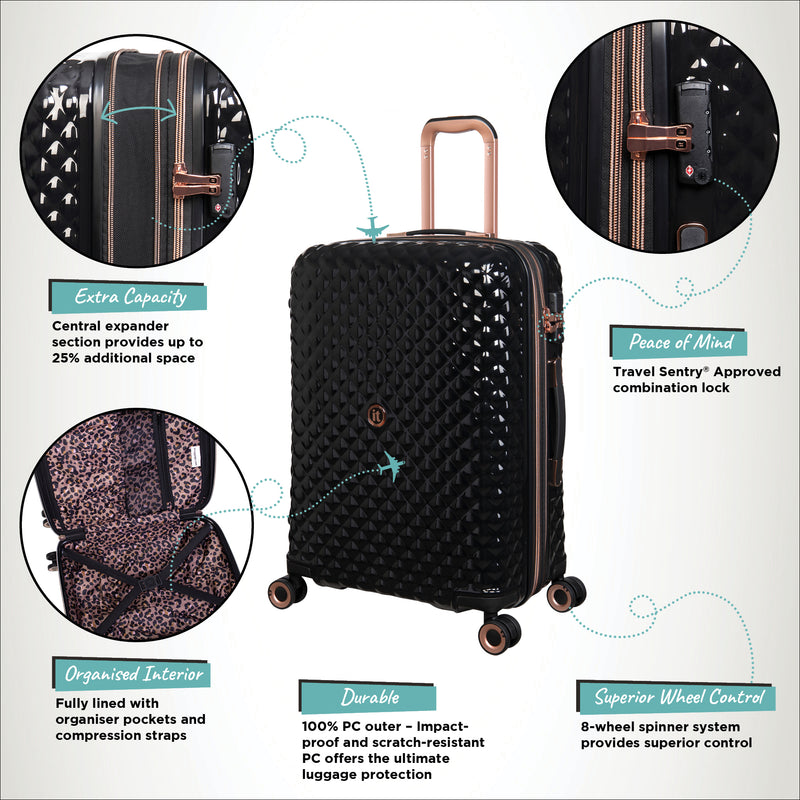 Glitzy - Medium Plus (Black)