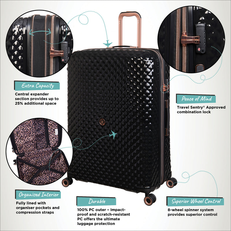 Glitzy - Extra Large (Black)