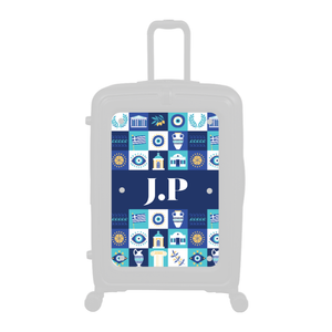 Modify - Personalised Panel (Greek Tiles - Initials)