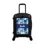 Modify - Suitcase with Personalised Panel (Greek Tiles - Name)
