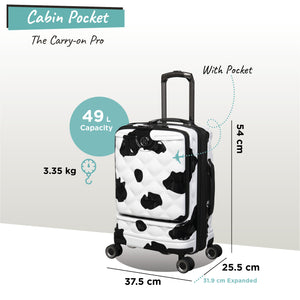 it Luggage Indulging Moo Print Vanity Case