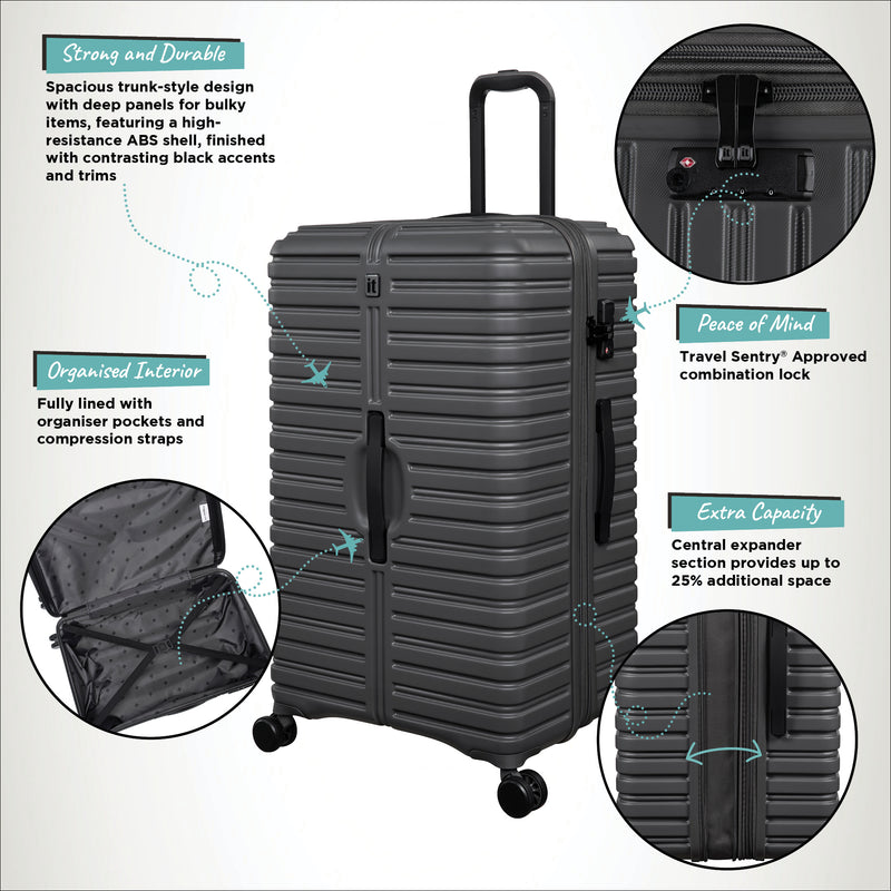 Jumbo Trunk - Large (Charcoal)