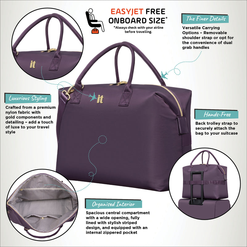 Charmer - Holdall (Plum Perfect)