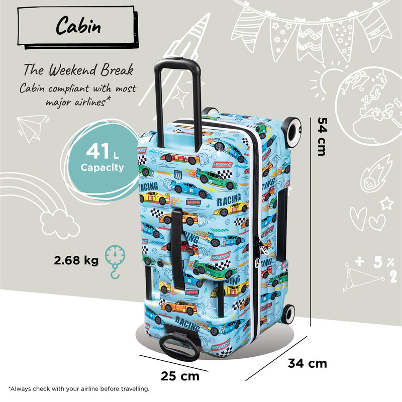 Trunkryder - Kids Ride-On Suitcase (Race Car)