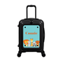 Modify - Suitcase with Personalised Panel (Kids Zoo Animals - Name)
