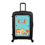 Modify - Suitcase with Personalised Panel (Kids Zoo Animals - Initials)