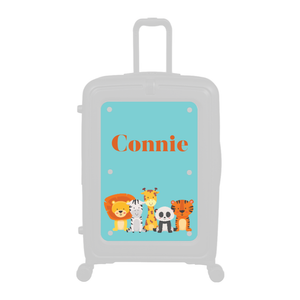 Modify - Personalised Panel (Kids Zoo Animals - Name)