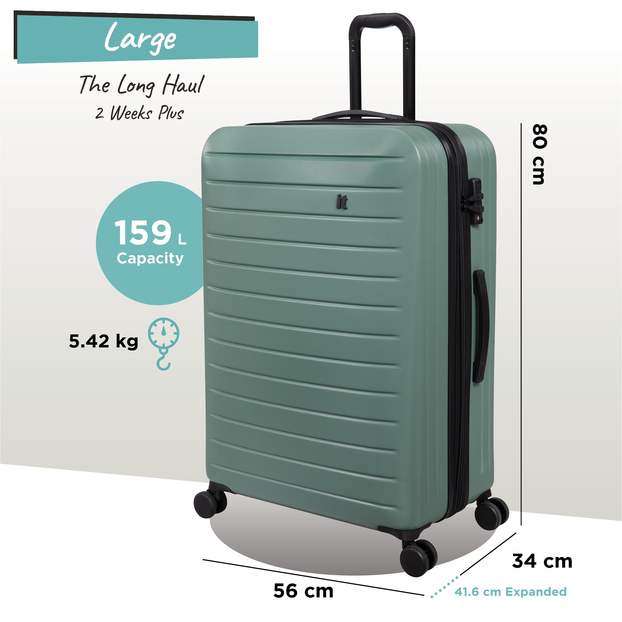 it Luggage Legion Large in Frozen Matcha