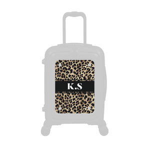 Modify - Personalised Panel (Leopard Strip - Initials)
