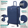 Lustrous Luxe - Large (Night Blue)