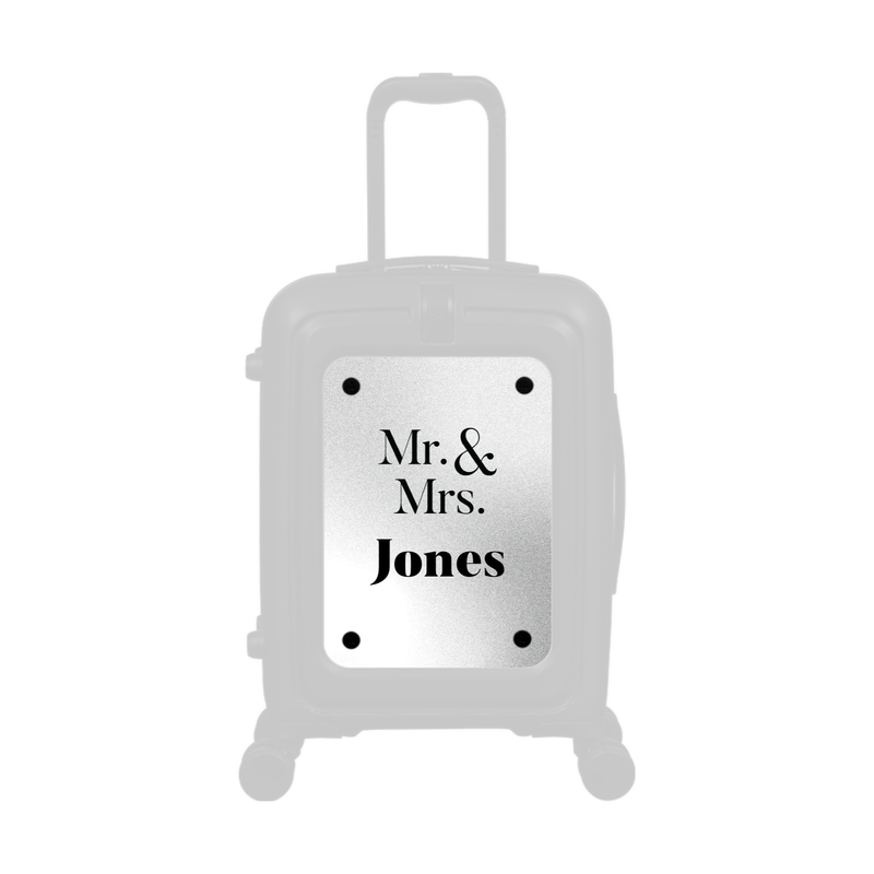 Modify - Personalised Panel (Mr & Mrs - Name)