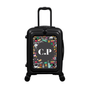 Modify - Suitcase with Personalised Panel (New York Border - Initials)