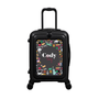 Modify - Suitcase with Personalised Panel (New York Border - Double Name)