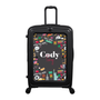 Modify - Suitcase with Personalised Panel (New York Border - Double Name)