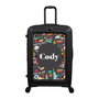 Modify - Suitcase with Personalised Panel (New York Border - Name)