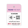 Retreev SMART Luggage Tag - Combo Pack (Pink)