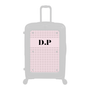Modify - Personalised Panel (Pink Polka Dot - Initials)