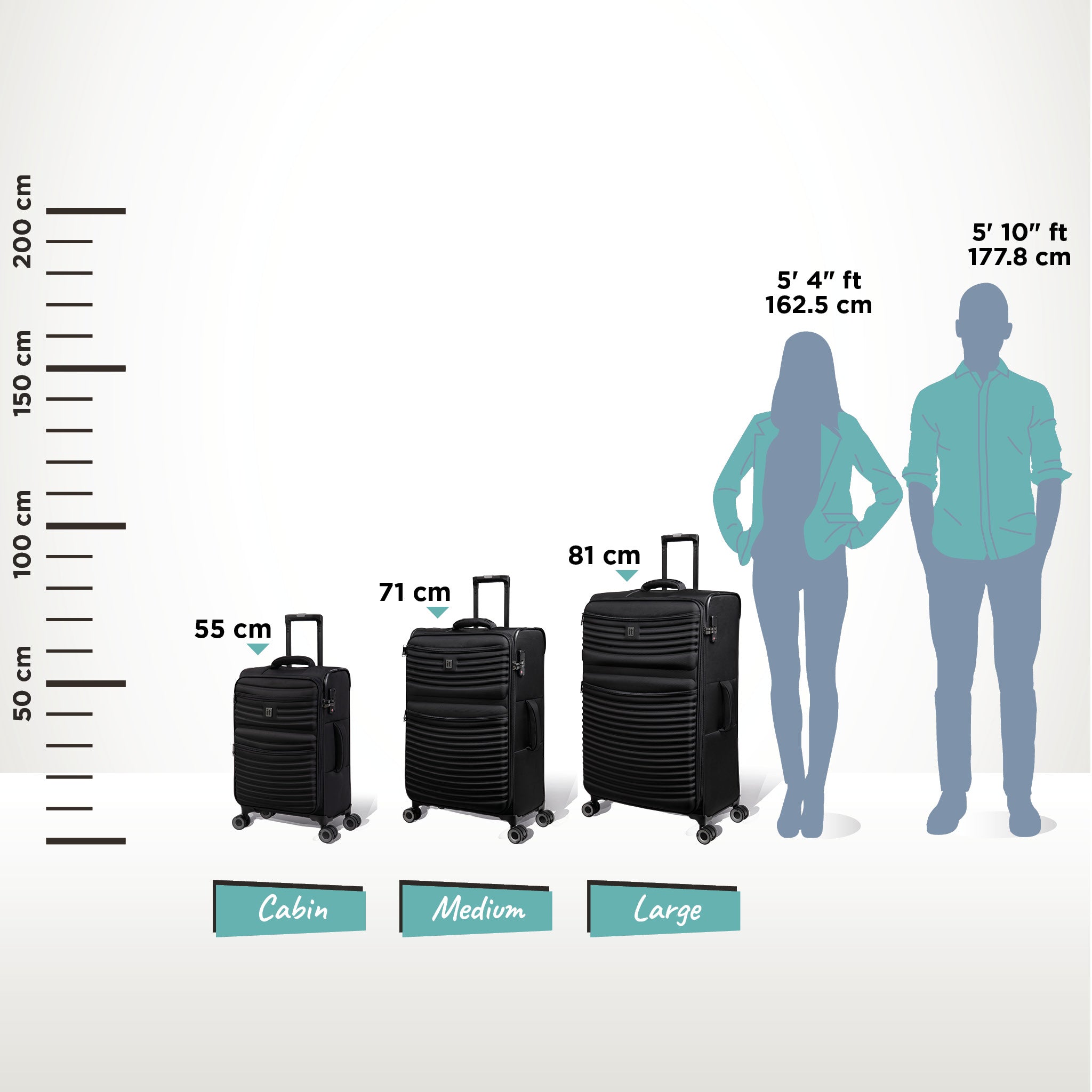it Luggage | Precursor - Large in Black