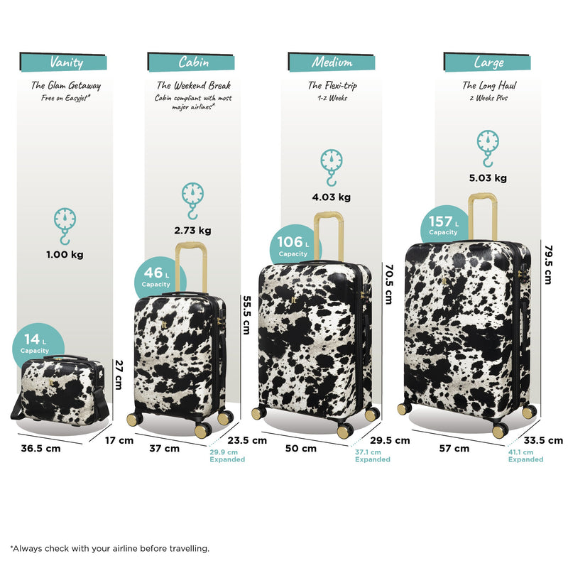 Sheen - 4pc Set (Textured Cow)