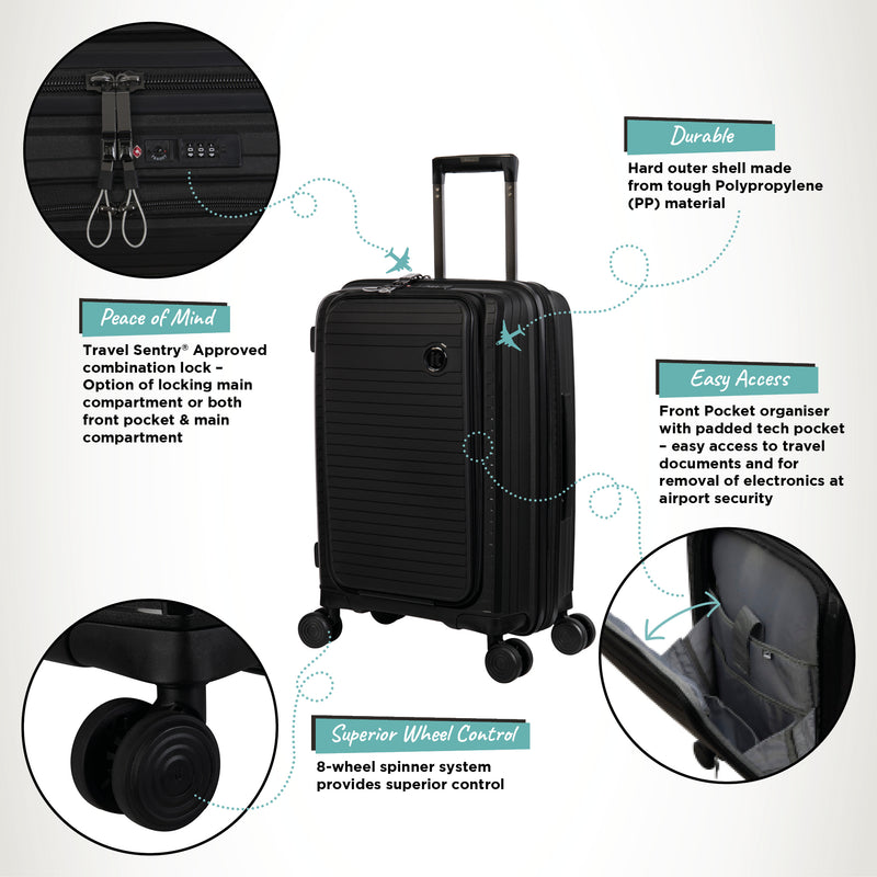 Spontaneous - Cabin with Pocket (Black)