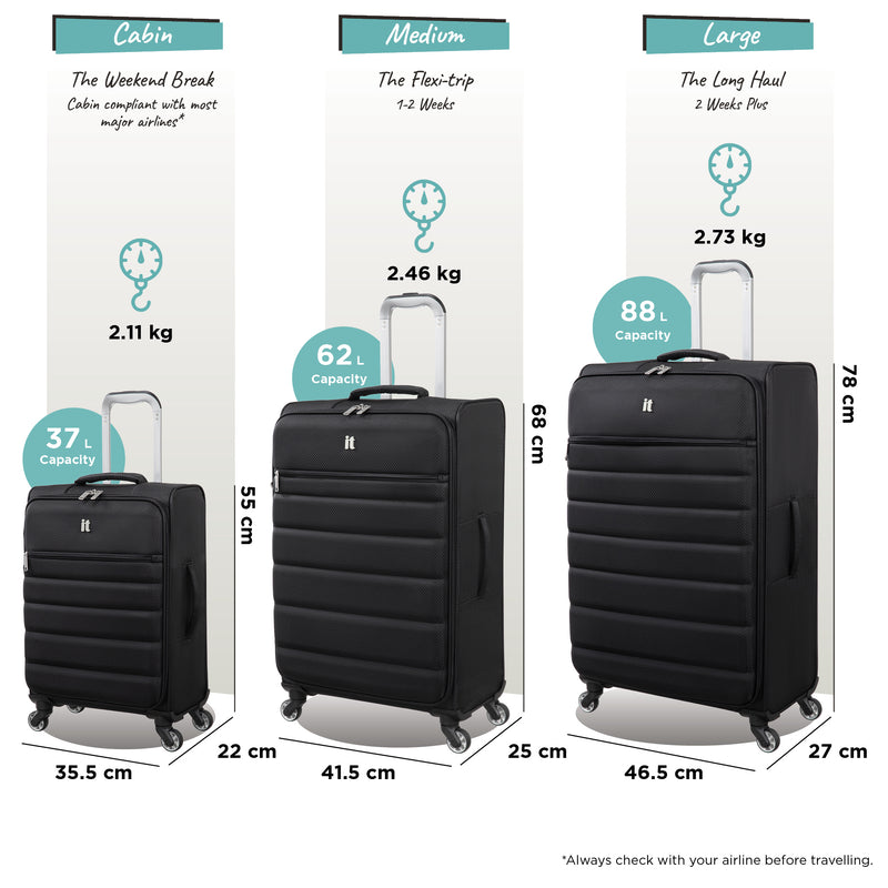 Striving - 3pc Set (Black)