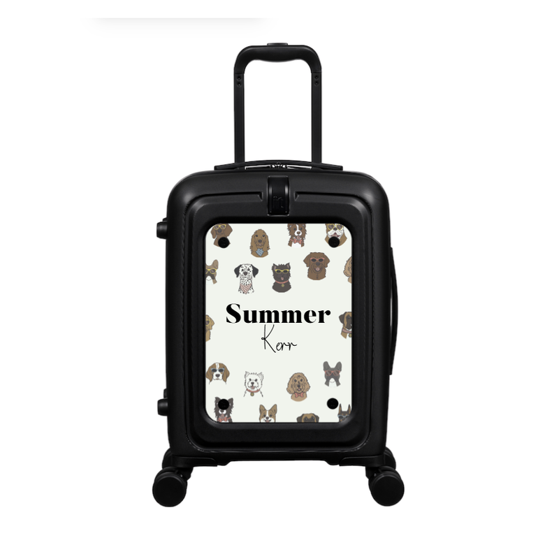Modify - Suitcase with Personalised Panel (The Dogs - Double Name)