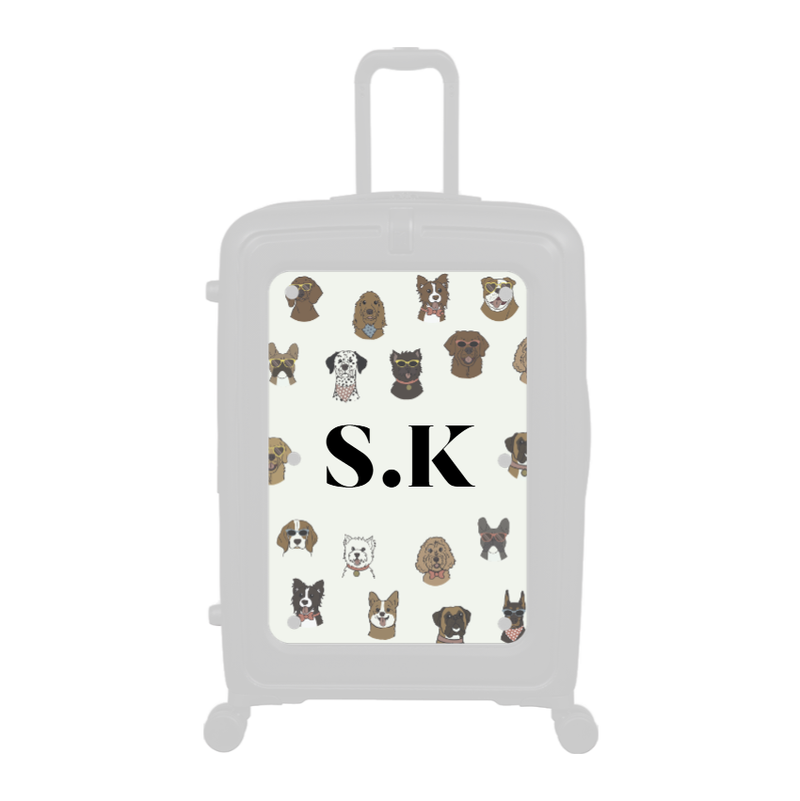 Modify - Personalised Panel (The Dogs - Initials)