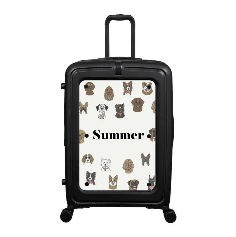 Modify - Suitcase with Personalised Panel (The Dogs - Name)