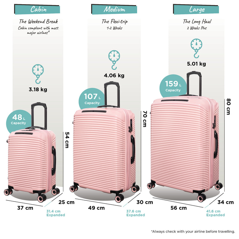 Traversed - Medium (Metallic Rose Gold)