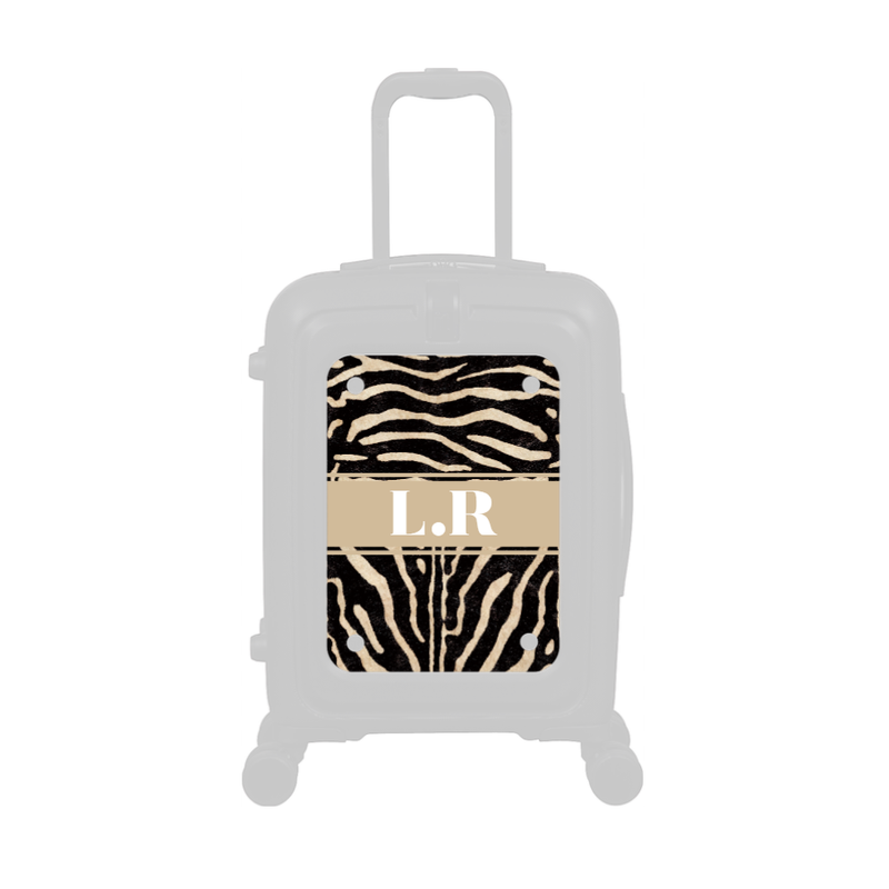 Modify - Personalised Panel (Zebra Strip - Initials)
