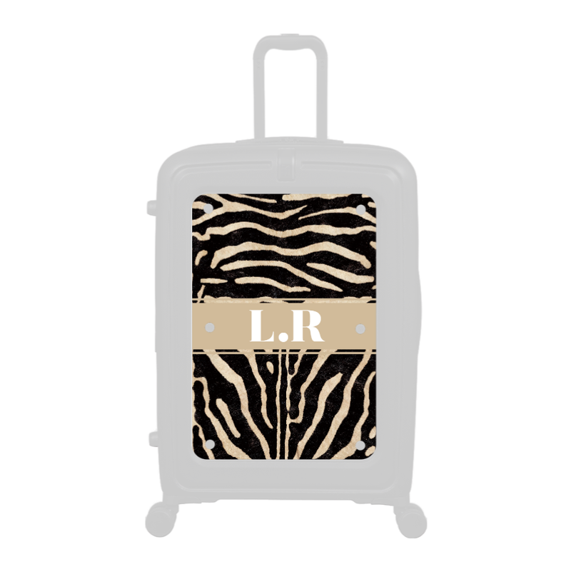 Modify - Personalised Panel (Zebra Strip - Initials)