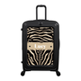 Modify - Suitcase with Personalised Panel (Zebra Strip - Name)
